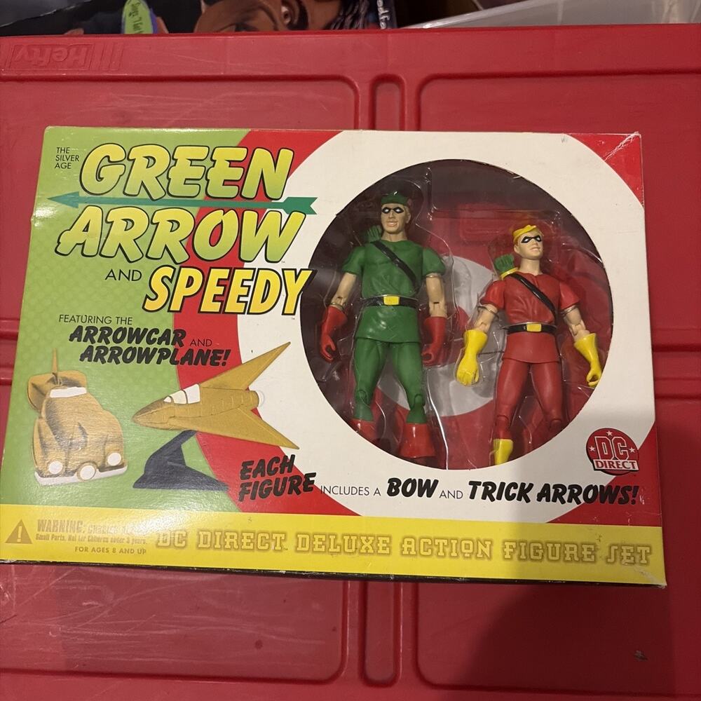 DC Direct Silver Age Green Arrow and Speedy Set NEW